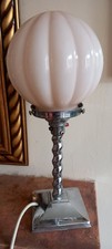 Art Deco Chrome Table Lamp