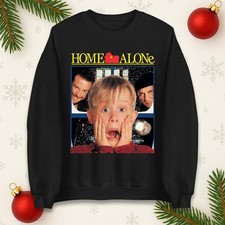 Home Alone Movie Christmas Jumper Funny Retro Kevin McCallister Xmas Sweatshirt