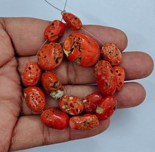 Antique Style Italy Red Coral