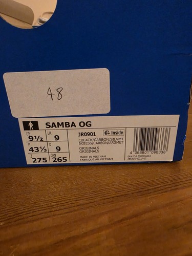 Adidas samba size 9 - og,