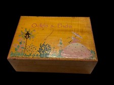 Vintage Wooden Box ‘Odds &