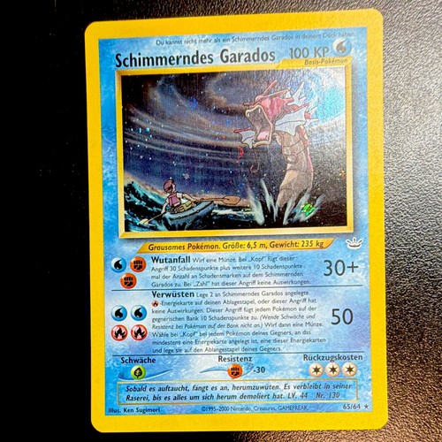 Pokemon schimmerndes garados - schimmerndes,