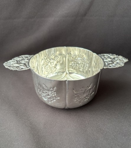 Solid silver victorian quaich - solid,