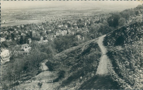 Malvern from the hills
