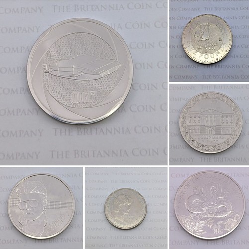 1990 2025 five - five, £5