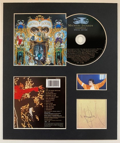 Michael jackson signed - michael,