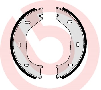New brake shoe set - set,, parking