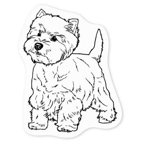 West highland terrier - terrier', clear