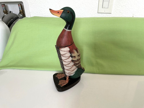 Vintage duck figural - duck, butler