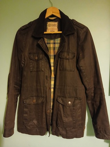 Womens fatface brown - brown, waxed