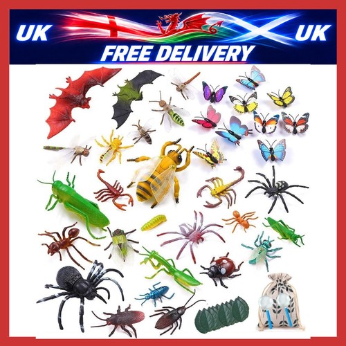 45pcs plastic insect - insect, figures