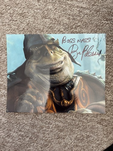 Brian blessed signed - boss, nass