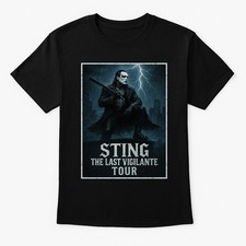 Sting The Last Vigilante Tour WCW AEW WWE Wrestling Unisex Adults & Kids T-Shirt