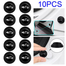 10x Car Door Shock Absorber Gasket Silicone Cushion Anti-Scratch Sticker Pads