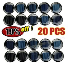 20Pcs 2V Mini Round Solar Cell