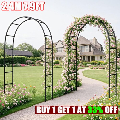 2pcs garden arch trellis - 2pcs, 2.4m