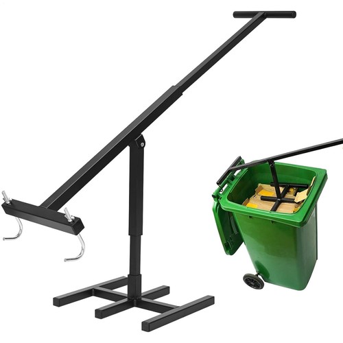 Wheelie bin compactor - compactor, manual