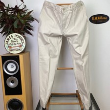 R. M Williams (37x32) Rugged Cotton Chino Trousers Casual Pants