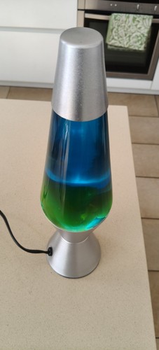 Lava lamp blue green - lava,