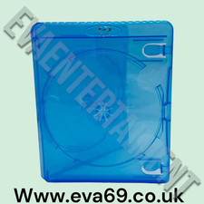 Amaray blu ray Cases 2 Disc 14 mm Brand new Replacement UK Made P&P Free