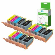 15 Ink Cartridge For Canon Pixma iP4850 iP4950 iX6550 MG5150 MG5200 PGI-525