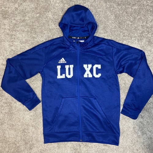 Adidas men blue hooded - men,