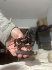 Small Black Horse Figurine 