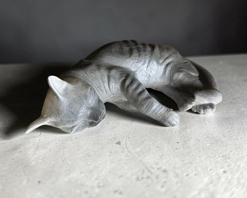 Cat statue ornament garden - ornament,,
