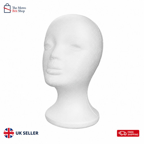 Polystyrene foam head - polystyrene, dummy