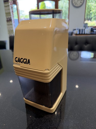 Retro gaggia coffee - coffee, grinder