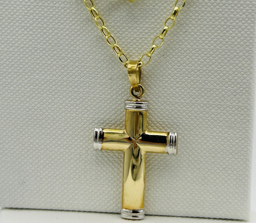 Solid 9ct yellow - yellow, mens