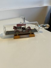 Matchbox Model Of The Vintage 1912 Rolls Royce Car In A Bottle, Rare Item