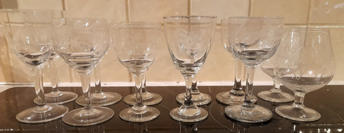 X12 antique clear etched - x12,
