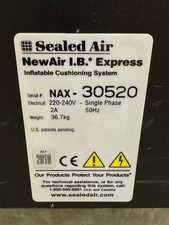 Bubble Wrap Machine Sealed Air NewAir I.B. Express Inflatable Cushioning System