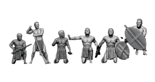 28mm zulu warriors - 28mm, taking