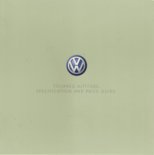 Volkswagen touareg altitude - volkswagen,