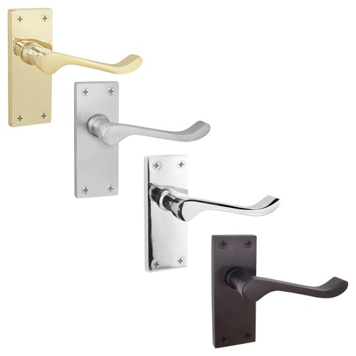 Door handles victorian - victorian, scroll