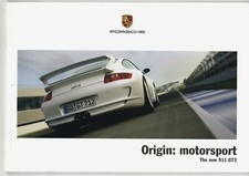 Porsche 911 GT3 2006 UK Market Sales Brochure 997