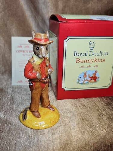 Royal doulton bunnykins - doulton, cowboy