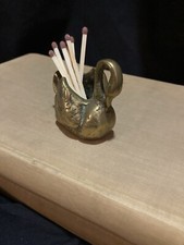 Small But Heavy Vintage Brass