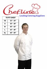 Long Sleeve Chef Jacket (Black