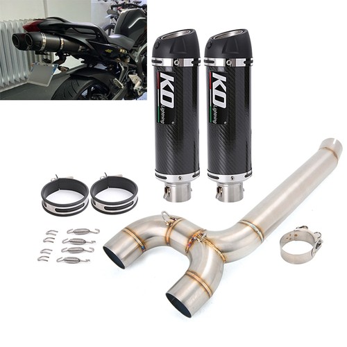 Slip middle exhaust - on, link