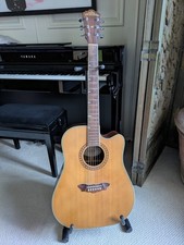 Washburn WD32SCE Acoustic Electric Guitar with Gig Bag