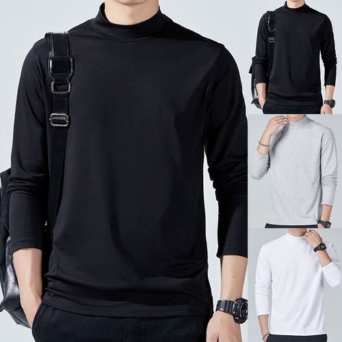 Mens long sleeve turtleneck - long,