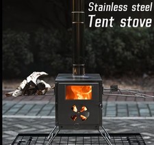 Stainless Steel Tent Stove