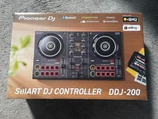 Pioneer DDJ200 2-Channel Double Deck DJ Controller & Alesis M1Active Speakers