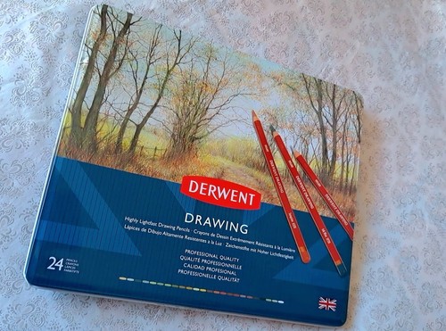 Derwent drawing pencils set - drawing,