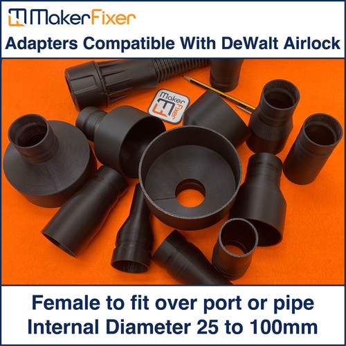 Dust extraction adaptor female - dust,