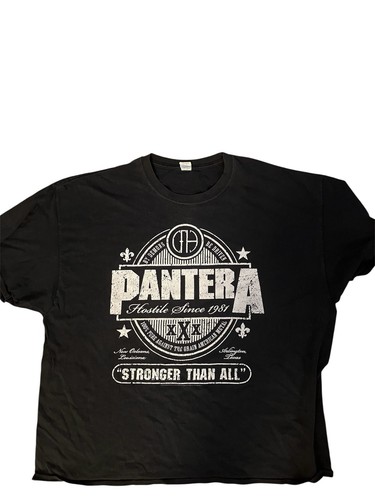 Pantera band black shirt - pantera,