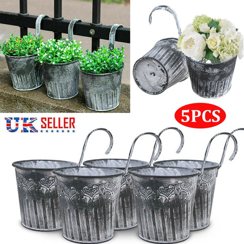5pcs hanging flower pots - 5pcs,